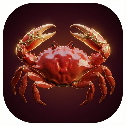 Chip biểu tượng Cua trong game bầu cua tôm cá