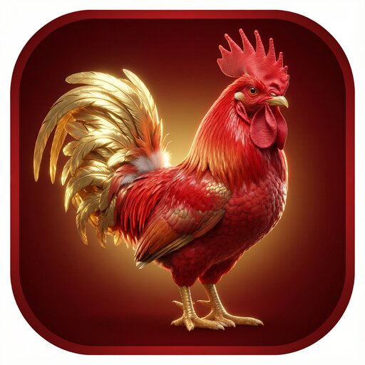 Chip biểu tượng Gà trong game bầu cua tôm cá